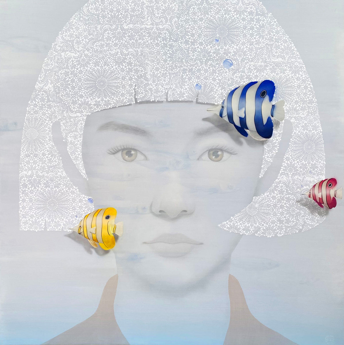 'Imprints of Time' Contemporary Portrait