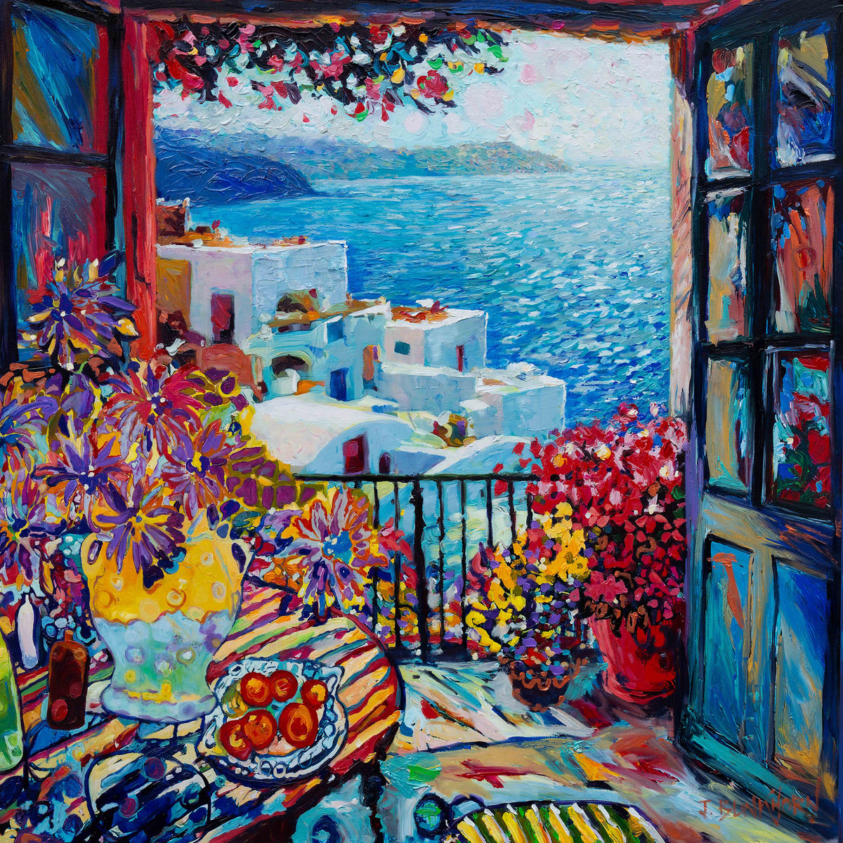Mediterranean Dreams Floral Still Life