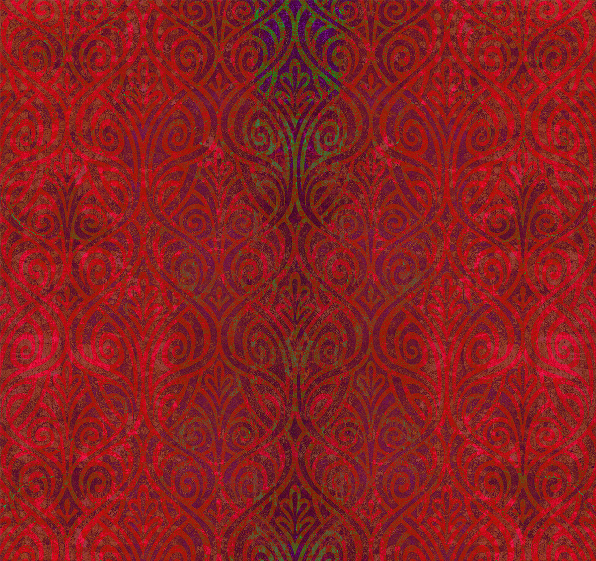 Nouveau Red Cinema Seat Fabric