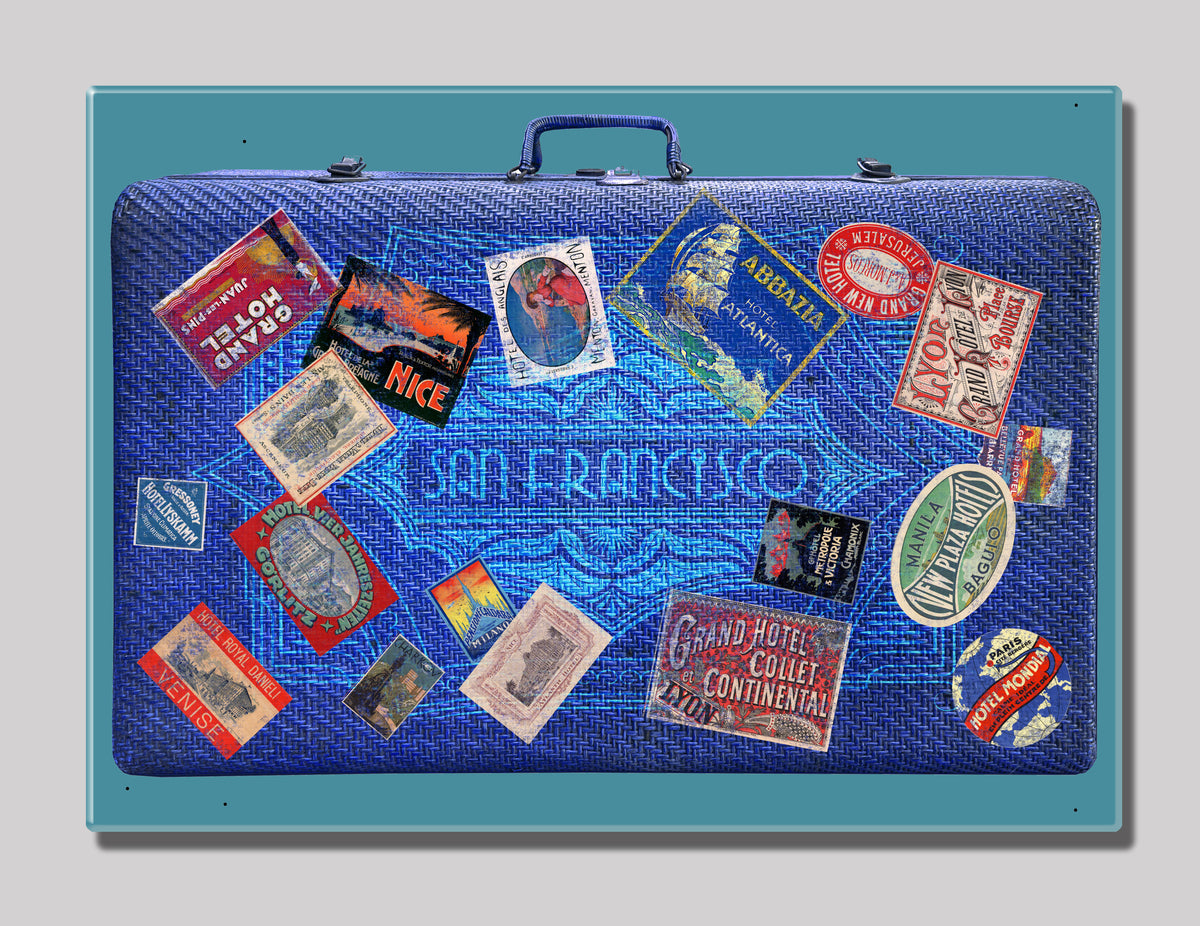 San Francisco Suitcase Tabletop